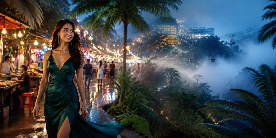 Suasana permainan kasino meja di Genting Highlands dengan deposit mudah